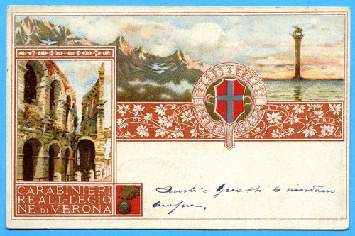 Cartolina carabinieri reali - cartolina,