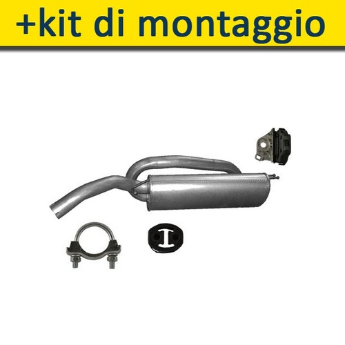 Silenziatore marmitta - silenziatore,