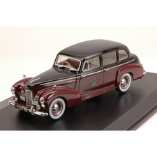 HUMBLER PULLMAN LIMOUSINE 1951 BURGUNDY/BLACK 1:43 Oxford Auto Stradali Modellin