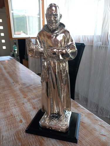 Statua padre pio art - ca, 40cm