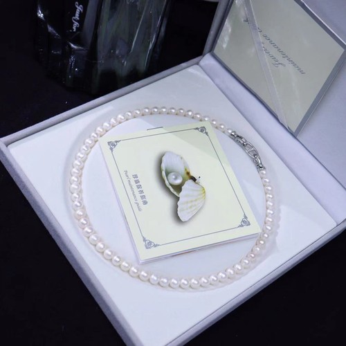 Collana perle bianche - perle,