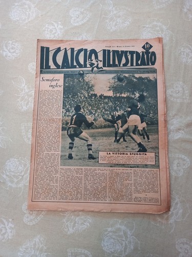 Calcio illustrato 1945 3 - 1945, n.