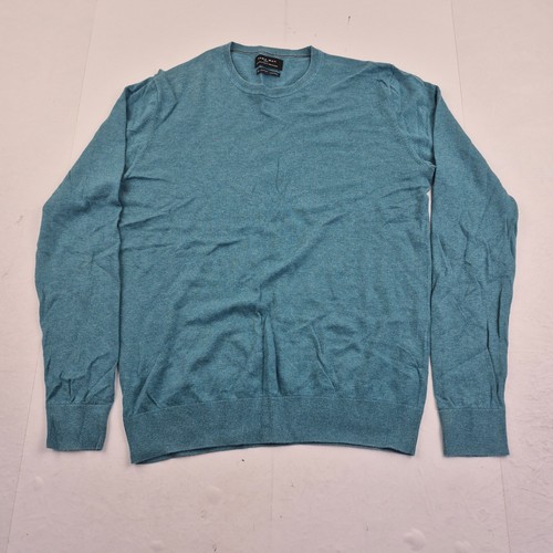 Maglione zara blu medio uomo - maglione,