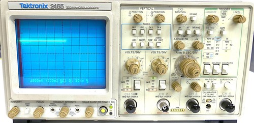 Tektronix 2465 oscilloscopio - tektronix,
