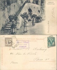 AMALFI MESTIERI BELLA IMMAGINE PORTATRICI DI LEGNAME-62290