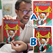 Fumetto di TOPOLINO post Salvini Libretto Usato 1401 Originale Ponte di Messina