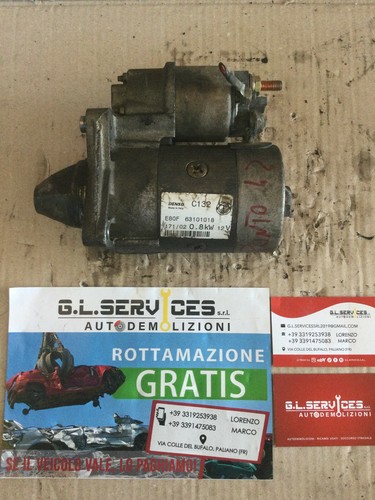 Motorino avviamento fiat - motorino, punto