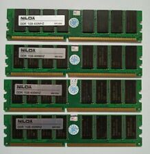 KIT 4x1GB NILOX DDR 400MHz MN1004 RAM PC3200U