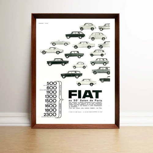 Fiat 500 600 anni rivista - anni, 60