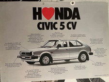 Brochure Honda Civic 5 CV de