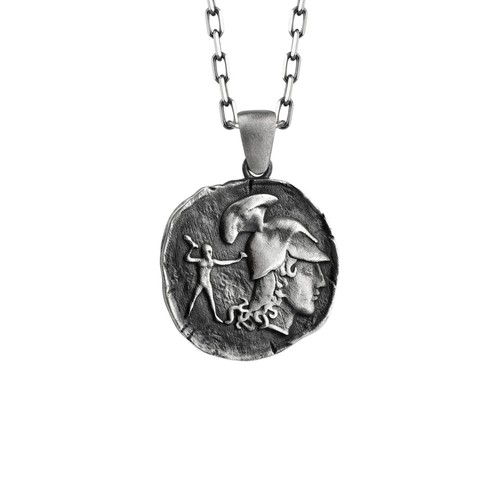 Antica moneta greca collana - antica,