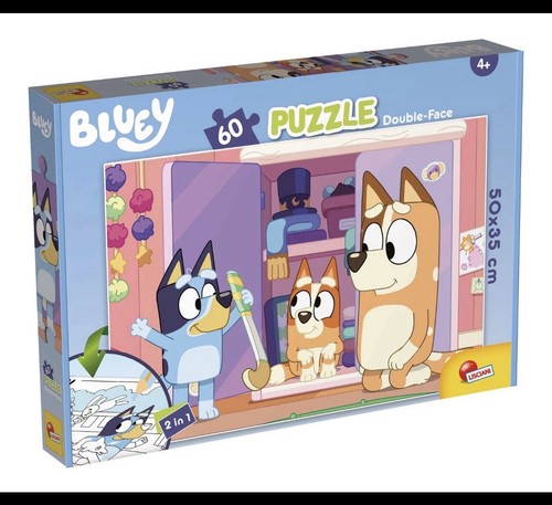 Lisciani giochi bluey puzzle - giochi,