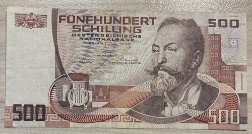 Austria 500 scellini - , 1985