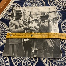 AOSTA anni 30 Principe Umberto Di Savoia - Fotografia originale 17x20 Cm