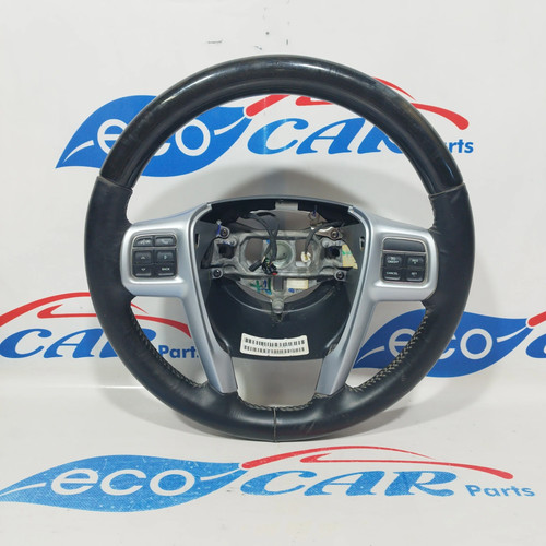 Volante con comandi pelle - comandi, e