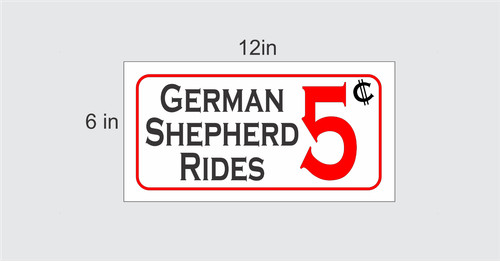 German shepherd rides - german,