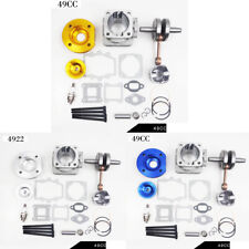 Kit foro grande 44 mm set per moto tascabili 47cc 49cc Mini Dirt ATV Minimoto blu