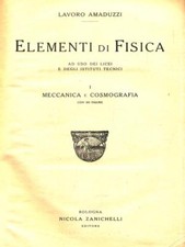 ELEMENTI DI FISICA 1. MECCANICA E COSMOGRAFIA SCIENZE/TECNICA AMADUZZI, LAVORO
