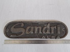 RIF3 SCRITTA SANDRI ALBA FRESA FRESATRICE TRATTORE TRACTOR PER LANDINI FIAT SAME