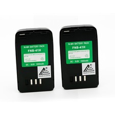 2x 9.6V 1000mAh NiMh battery
