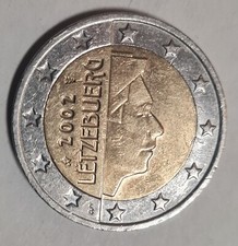Moneta 2 euro 2002 Letzebuerg