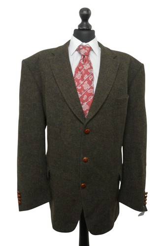 Harris tweed giacca uomo - tweed,