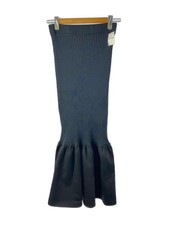 CEPIE. Gonna lunga 38 rayon blu navy elegante midi usata