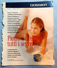 ANNA 10 1993 DOSSIER RIFLESSI DI LUCE SULLA PELLE IL DIAMANTE Ritaglio 12 Pagine
