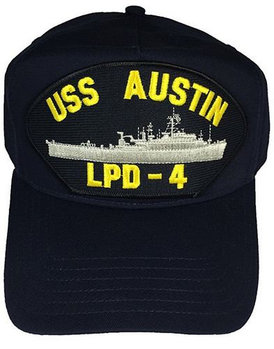 Cappello uss austin - lpd-4, usn