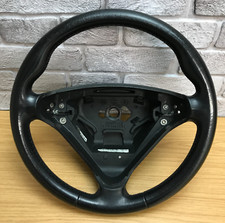 Volante in pelle nero