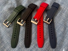 Cinturino orologio in gomma vulcanizzata stile Daytona (SPEDIZIONE GRATUITA)