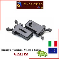 4 PEZZI GANCIO BLOCCA SPORTELLINO CD DVD CHIUSURA PER SPORTELLINI PR-001 