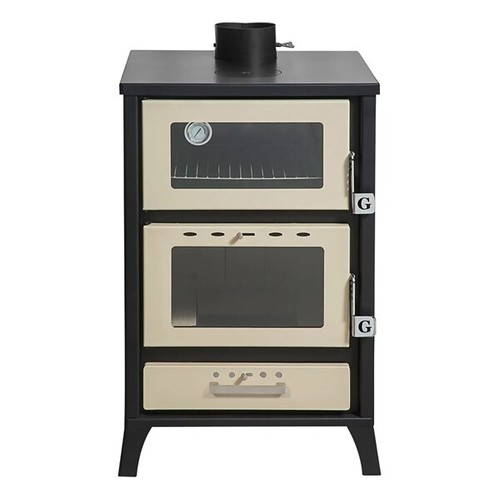 Stufa legna con forno - forno, marika