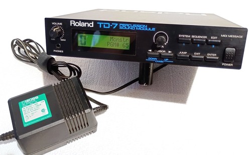 Roland sound module con - roland, td-7