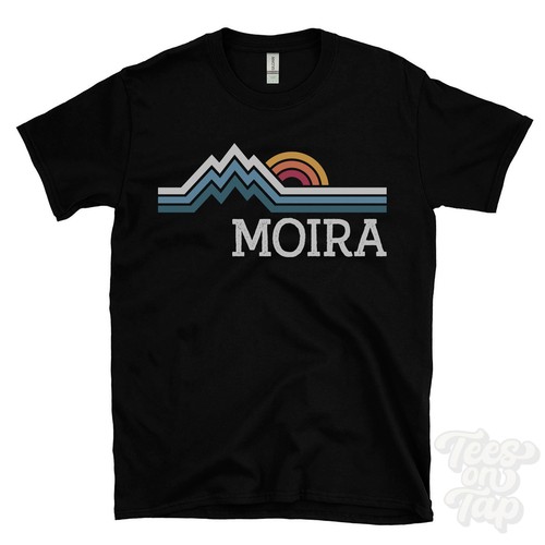 Moira shirt retro logo - moira,