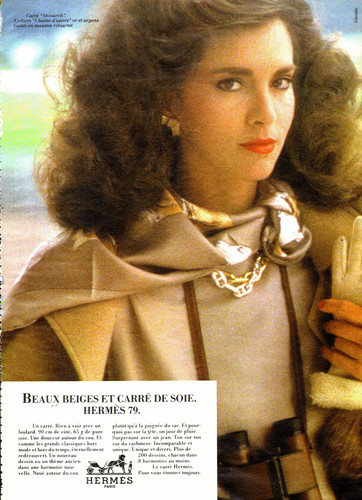 Pub foulard hermes 1979 - pub,