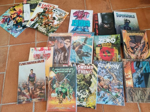 Lotto fumetti batman - fumetti, swamp