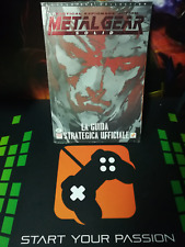 GUIDA STRATEGICA METAL GEAR SOLID UFFICIALE del1999 IN ITALIANO COLLEZIONE