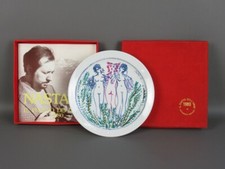 Piatto ceramica dell anno 1980 - dell'anno,