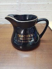 Brocca Teacher's Scotch Whisky Caraffa da collezione Bricco per bar Pub Birreria
