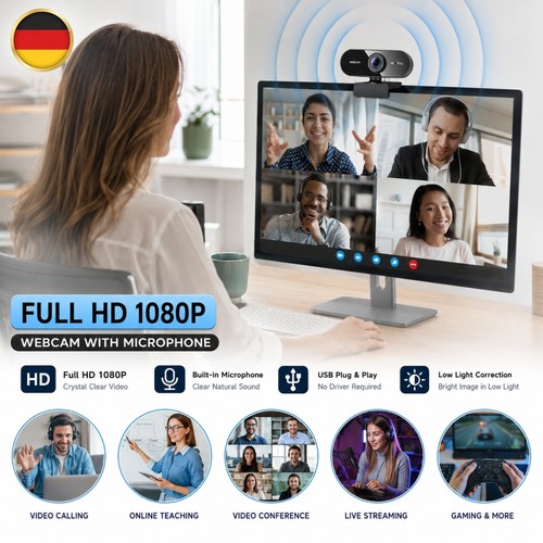 Webcam 1080p full - webcam,