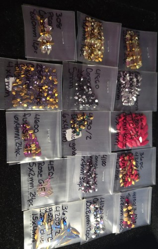 Nos vintage swarovski lotto - nos,
