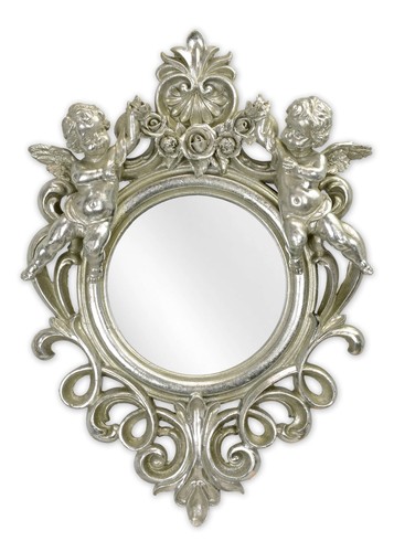 Specchio con cornice colore