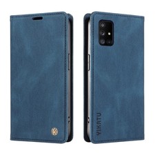 Custodia telefono portafoglio pelle PU retrò per Samsung Note 20 10 9 A91 A81 A73 A56 A35