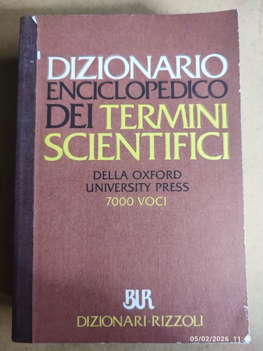Dizionario enciclopedico dei - dizionario,