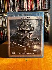 Jurassic World 3D (2015) Chris Pratt Bryce Dallas Howard Blu-Ray COME NUOVO