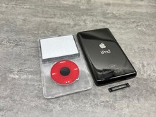 Custodia posteriore trasparente frontale nera Clickwheel per iPod 5a generazione