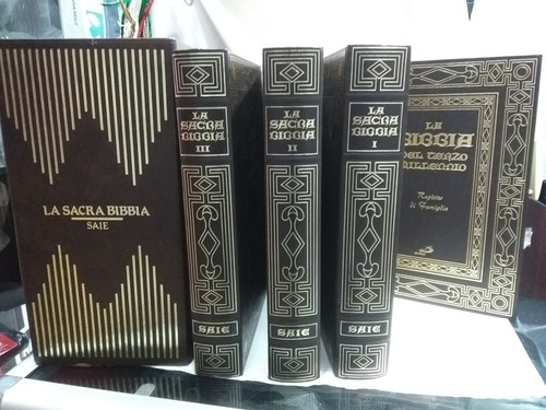Sacra bibbia del - la, terzo