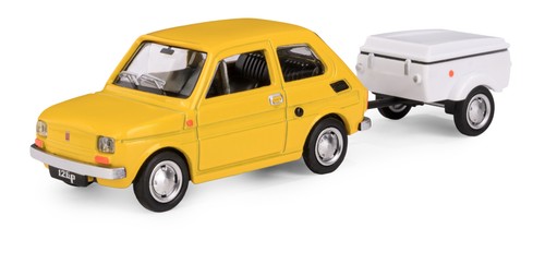Fiat 126p maluch giallo - fiat, +