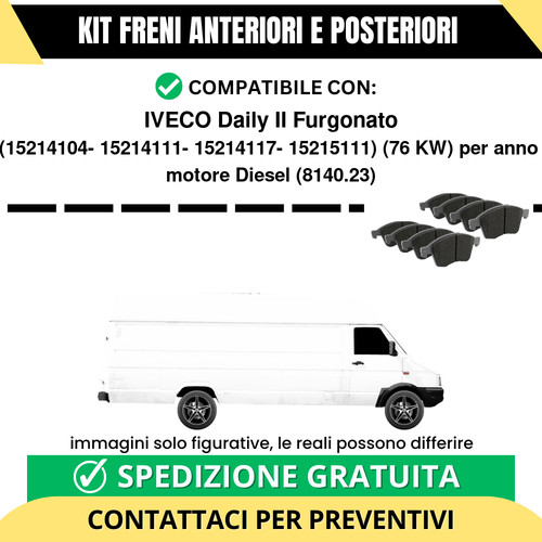 Pastiglie freno ant post - ant,